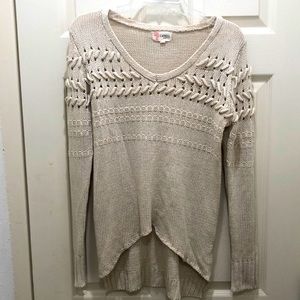 Unique Detail Sweater Large